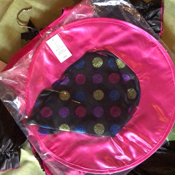 Halloween Sequin Witch Costume Girls Large - Picture 8 of 8